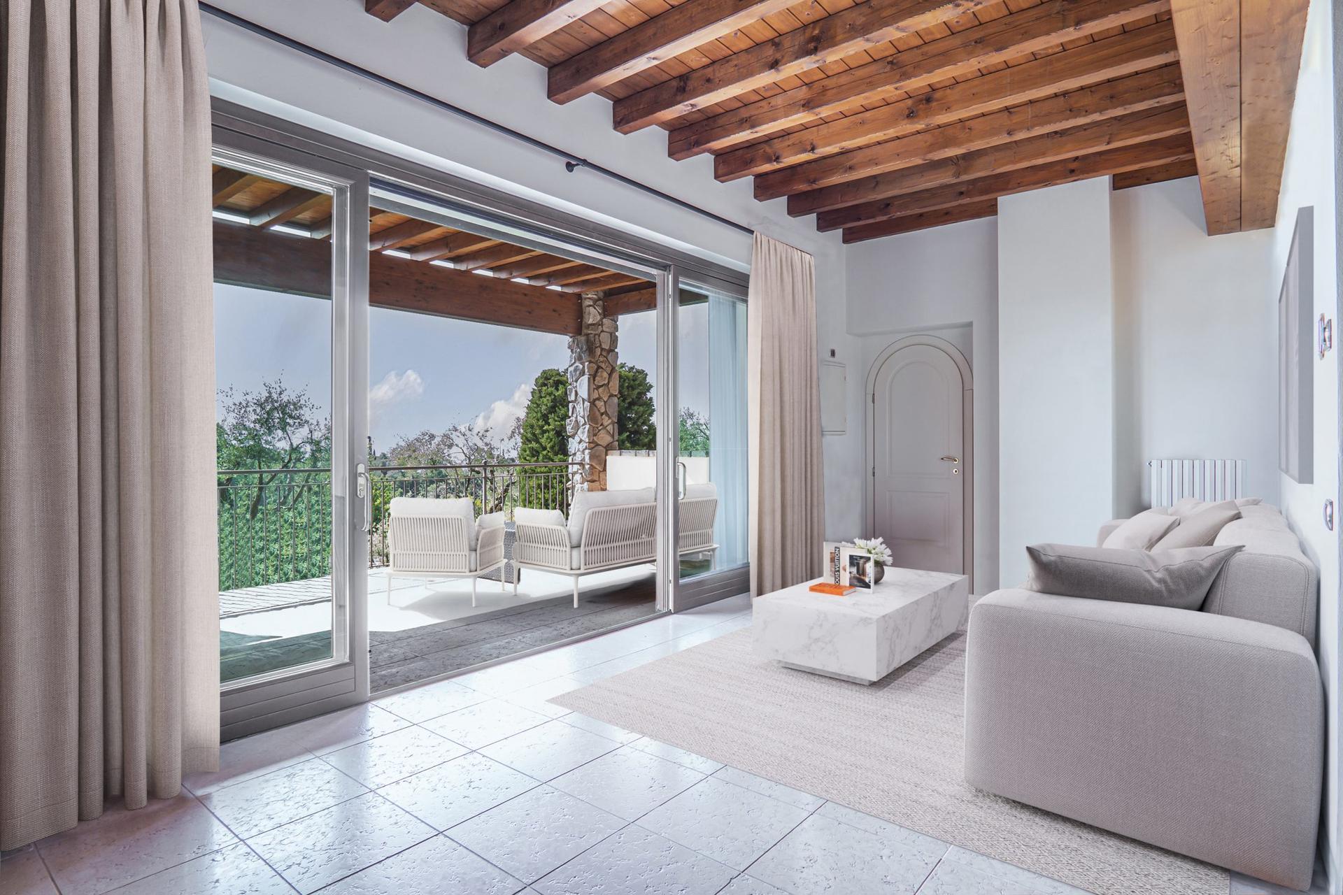 Maisonette mit Terrasse und Pool im Golfresort Bogliaco, Toscolano Maderno
