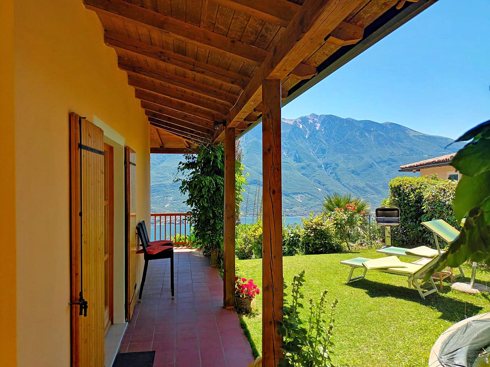 Gepflegtes Einfamilienhaus mit Garten und Pool bei Pieve, Tremosine