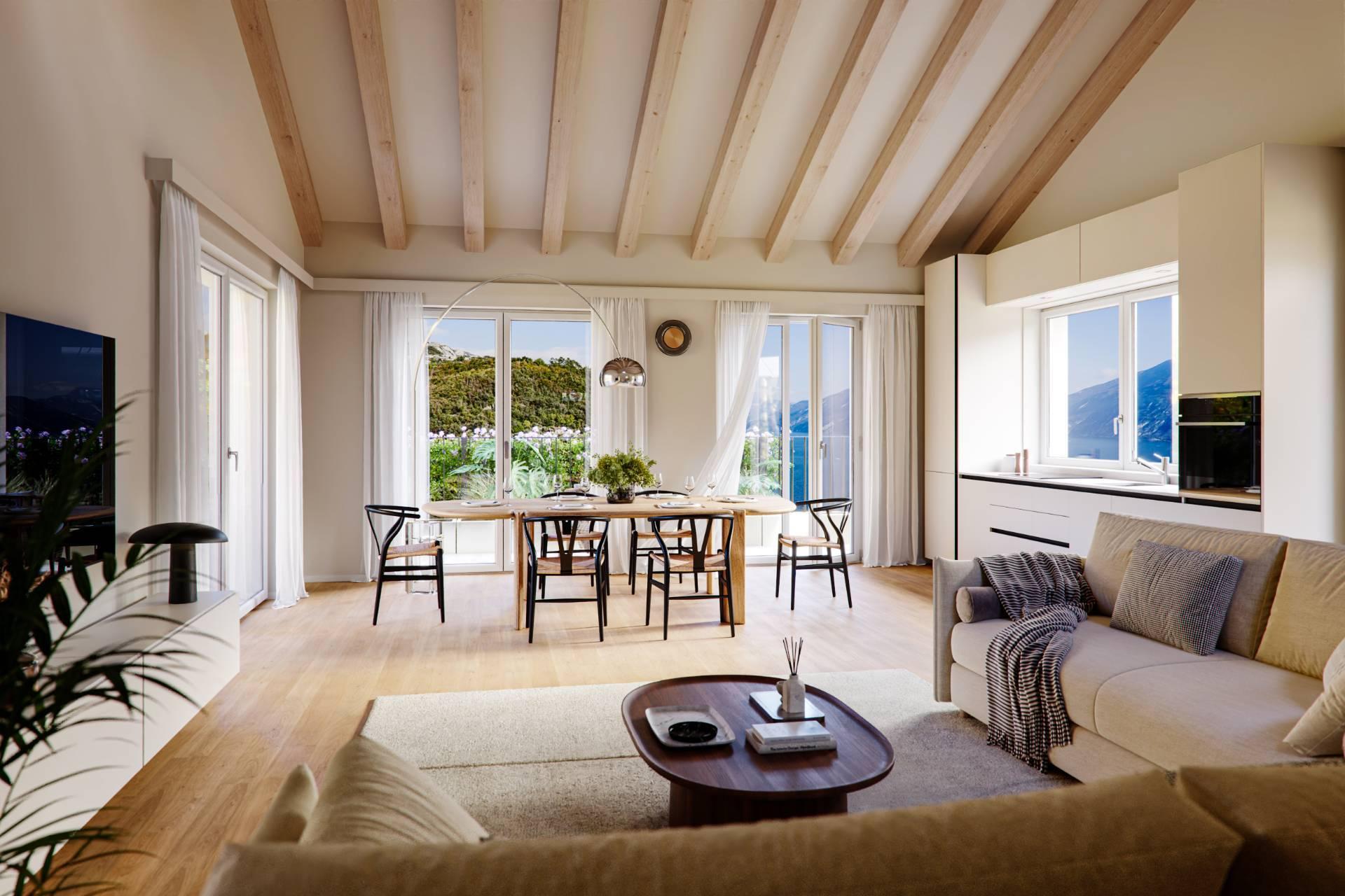2-Zimmer-Wohnung mit Terrasse und Garten in Pieve di Tremosine